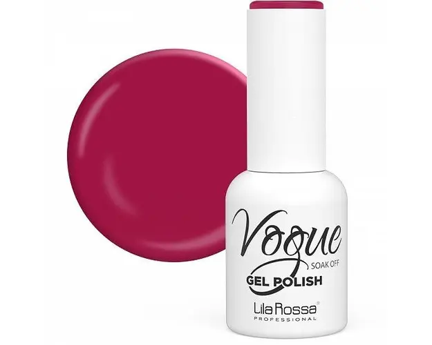 Oja Semipermanenta Vogue 78 Jazberry Jam Lucios Lila Rossa, 10 ml