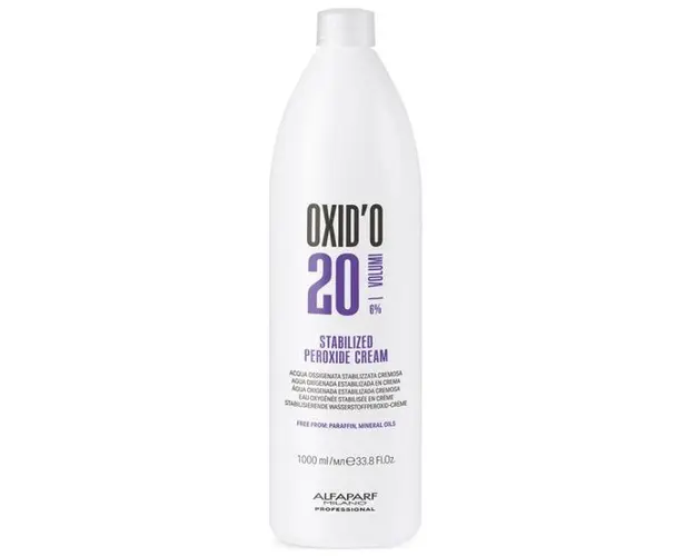 Oxidant Crema 6% - Alfaparf Milano Oxid'O 20 Volumi 6% Stabilized Peroxide Cream,1000 ml