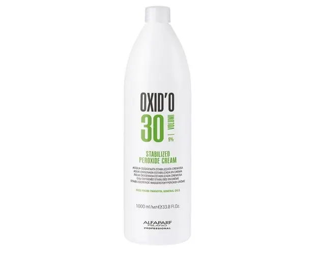 Oxidant Crema 9% - Alfaparf Milano Oxid'O 30 Volumi 9% Stabilized Peroxide Cream, 1000 ml