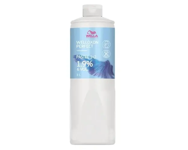 Oxidant Wella Professionals Welloxon Perfect Pastel Creme Developer 1+2, 1.9% 6 vol, 1000ml