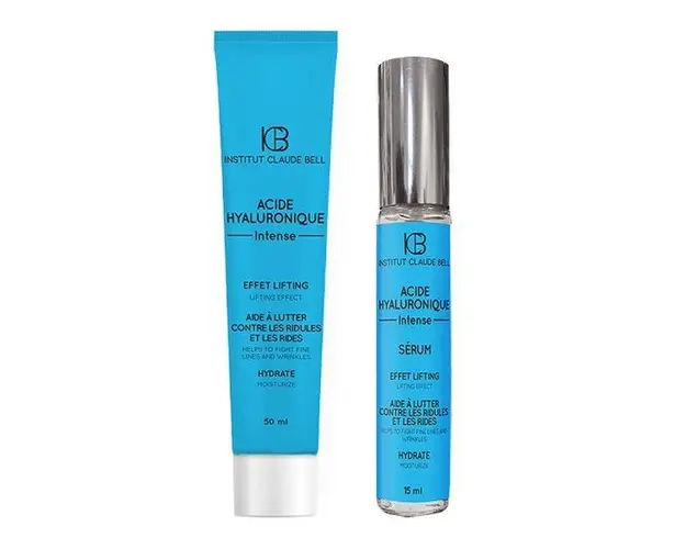 Pachet Acid Hyaluronique Intens Crema Ten 50ml si Serum Ten 15ml Institut Claude Bell