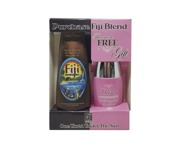 Pachet Island Dream accelerator bronzare 150 ml + cadou Heiress 50 ml otiune dupa bronzare Fiji Blend