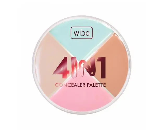 Paleta corectoare Wibo 4 &icirc;n 1 Concealer Palette, 15 g