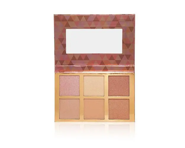 Paleta 6 iluminatori Glowing Palette BellaPierre