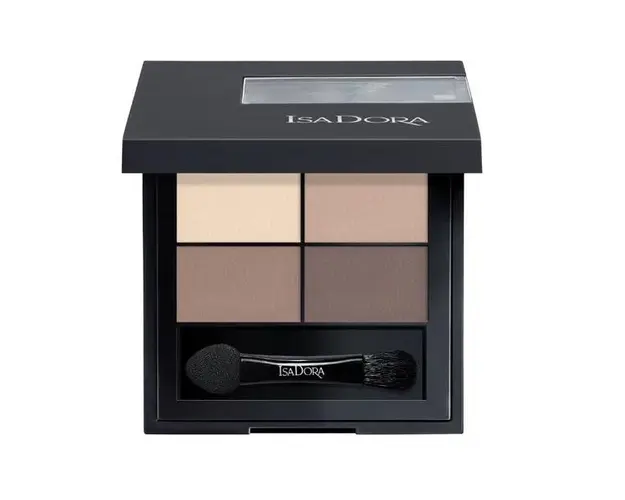 Paleta de Farduri - IsaDora, Eyeshadow Quartet, nuanta 01 Muddy Nudes, 4 g