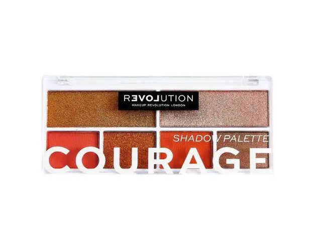 Paleta de Farduri - Makeup Revolution Relove Colour Play Courage Shadow Palette, 1 buc