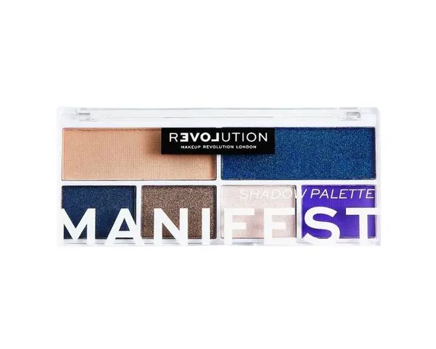 Paleta de Farduri - Makeup Revolution Relove Colour Play Manifest Shadow Palette, 1 buc
