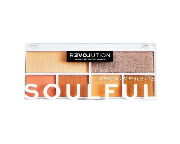 Paleta de Farduri - Makeup Revolution Relove Colour Play Soulful Shadow Palette, 1 buc