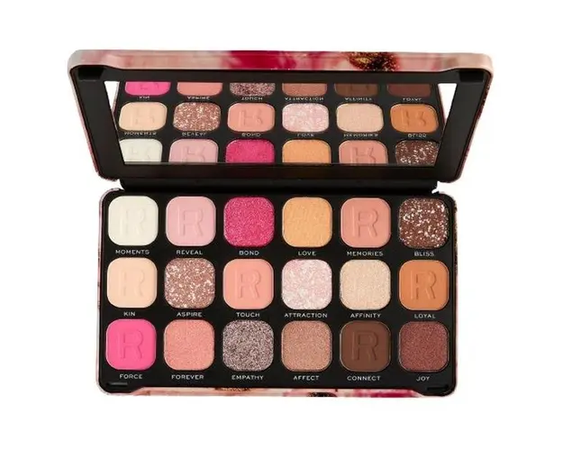 Paleta de Farduri Revolution Forever Flawless Affinity, Makeup Revolution, 1 buc
