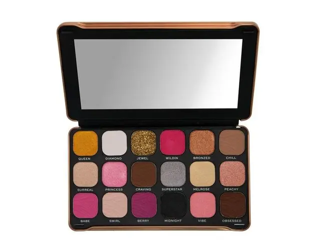 Paleta de Farduri Revolution Forever Flawless Bare Pink, Makeup Revolution, 1 buc