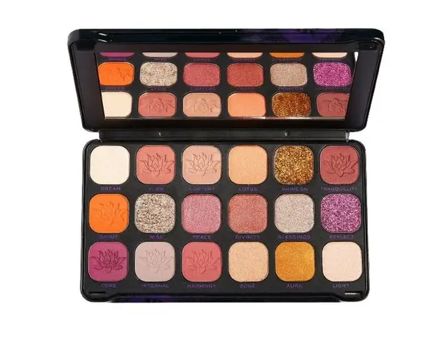 Paleta de Farduri Revolution Forever Flawless Good Vibes Spirituality, Makeup Revolution, 1 buc