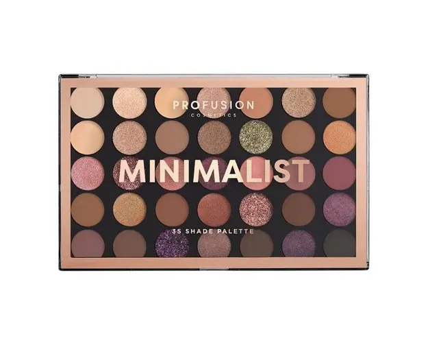 Paleta Farduri, 35 Nuante - Profusion Cosmetics Minimalist, 285 g