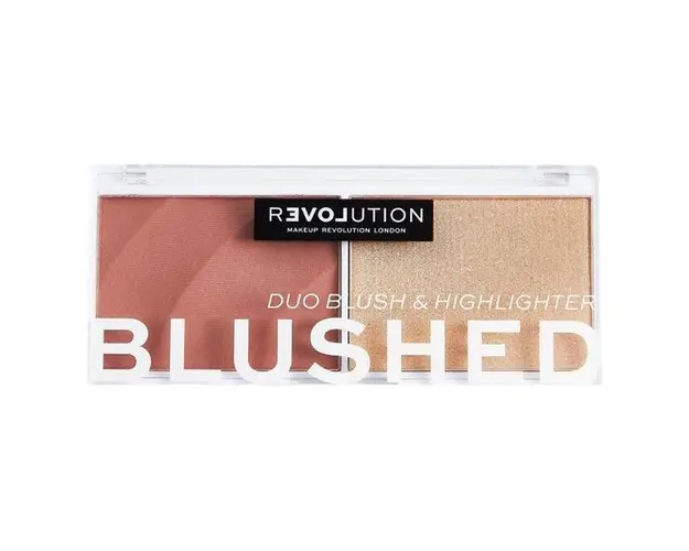 Paleta Farduri de Obraz - Makeup Revolution Relove Colour Play Blushed Duo, Kindness, 1 buc