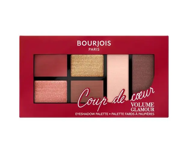 Paleta Farduri de Pleoape - Bourjois Volume Glamour, 1 Coup de Coeur, 8.4 g