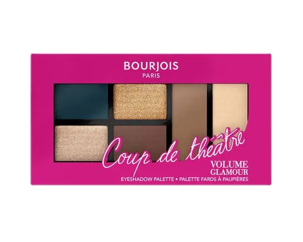 Paleta Farduri de Pleoape - Bourjois Volume Glamour, 2 Coup de Theatre, 8.4 g