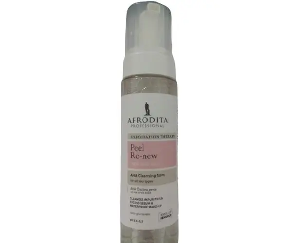 Spuma de Curatare - Cosmetica Afrodita Peel Re-New AHA Cleaning Foam, 200 ml