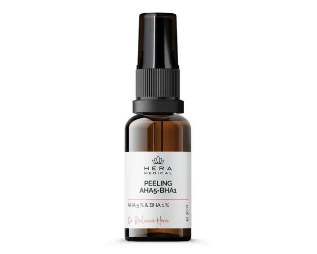 Peeling AHA5-BHA1, Hera Medical by Dr. Raluca Hera Haute Couture Skincare, 30 ml