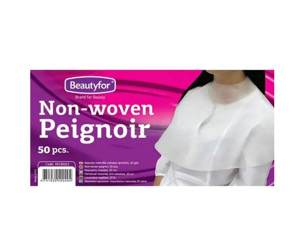 Pelerina din Material Netesut - Beautyfor Non-woven Peignoir, 50 buc