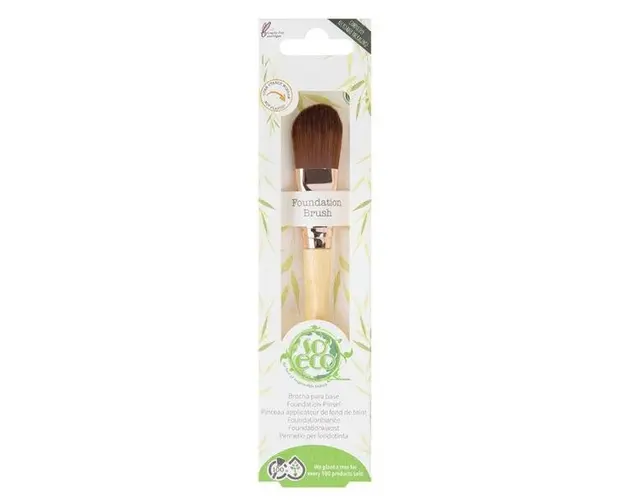 Pensula Ecologica pentru Fond de Ten - So Eco Foundation Brush, 1 buc