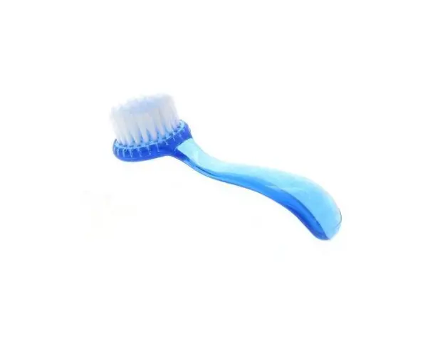 Pensula pentru praf, Global Fashion, cu manier, Albastru