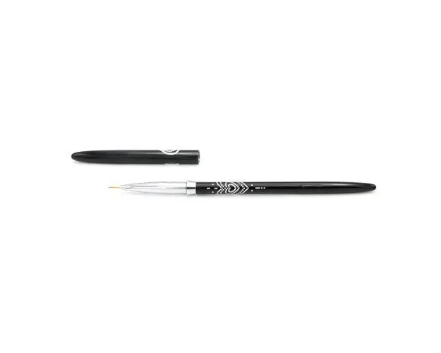Pensula pictura 00 cu cristale - Black