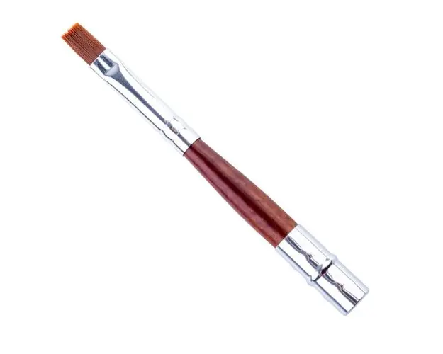 Pensula Plata Dreapta pentru Ruj Luna Lila Rossa, 1 buc