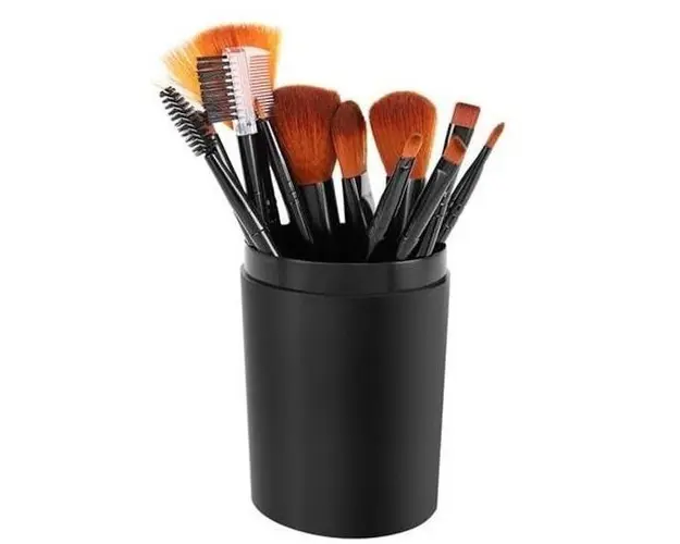 Pensule de machiaj set 12 buc Negre