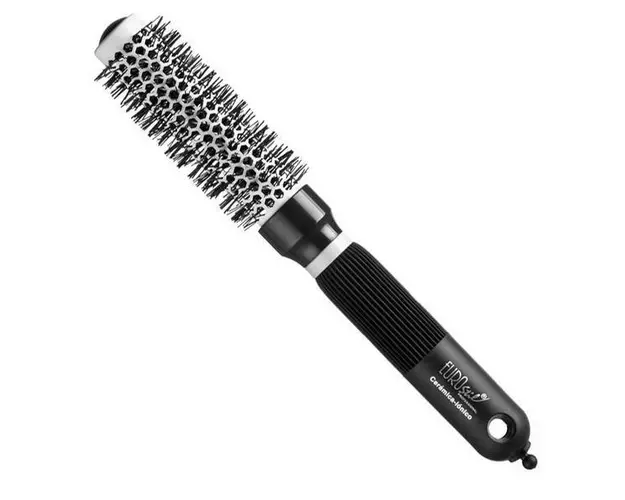 Perie de par termica Eurostil diametru 25, ceramica-ionica