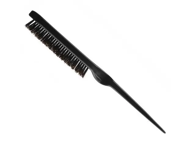 Perie din par natural, plata, pentru finisat Eurostil