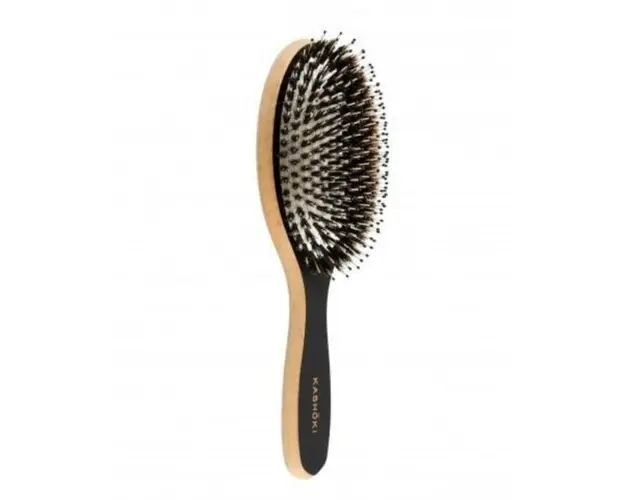 Perie ovala din lemn Kashoki Hr Brush Touch of Nature Oval