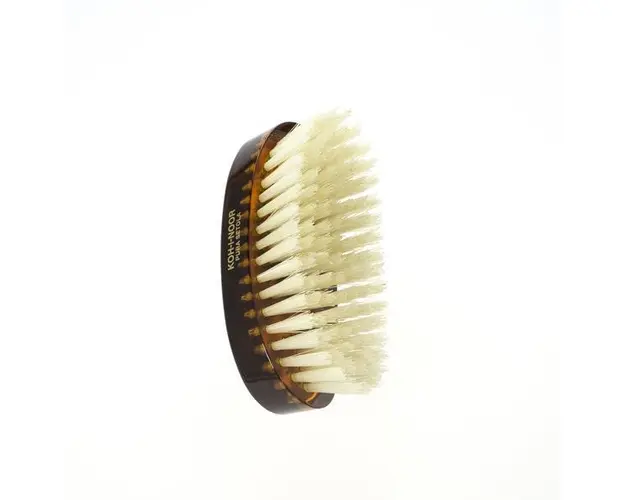 Perie ovala medie Jaspe cu par natural moale de porc mistret 11 x 5 cm, Koh-I-Noor, 299