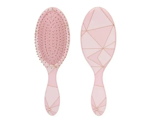 Perie pentru Parul Umed &amp; Uscat Cala Wet-n-Dry Hair Brush - Geometric