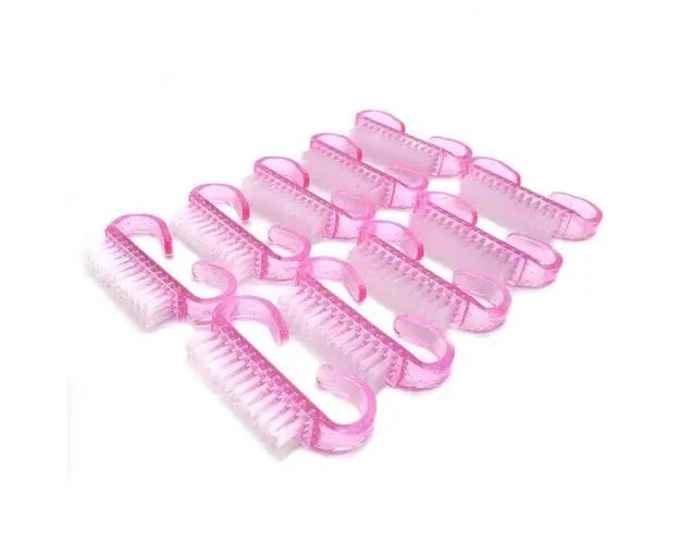 Perie pentru praf roz - set 10 bucati