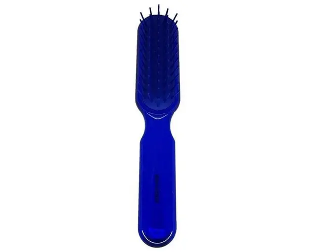 Perie pneumatica albastra cu peri cilindrici din plastic, rezistenta la foen, Koh-I-Noor, 7115B