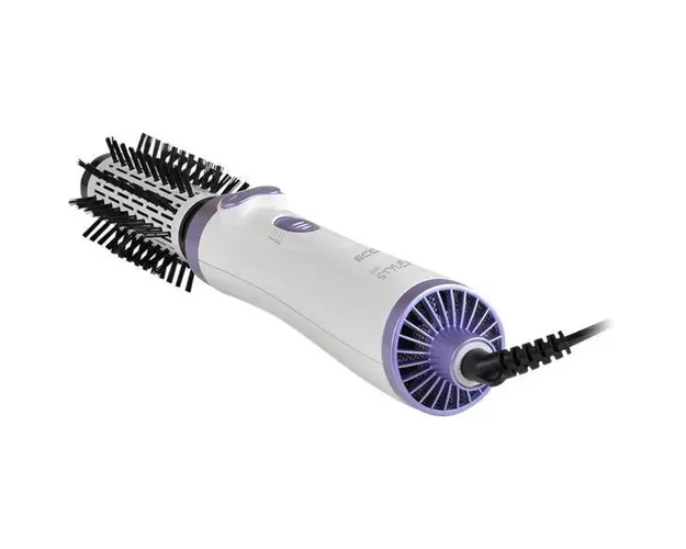 Perie rotativa cu aer cald ECG HK 130 ionic, 800 W, ionizare, 2 trepte de temperatura