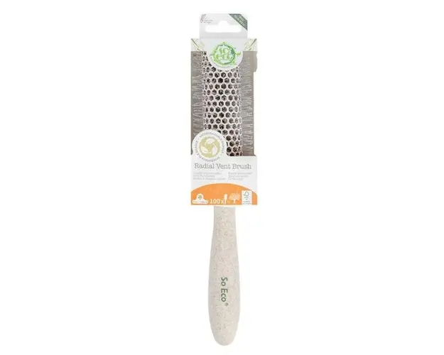 Perie Rotunda Biodegradabila din Ceramica, Mica - So Eco Radial Vent Brush, 1 buc