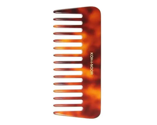 Pieptene afro Jaspe cu dinti rari 11,5 x 5 cm Koh-I-Noor, 408J