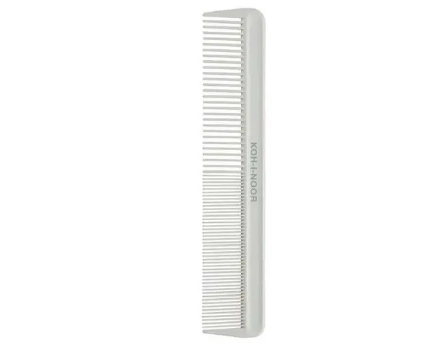 Pieptene alb, mixt, 19 x 4 cm, Koh-I-Noor, 8133V
