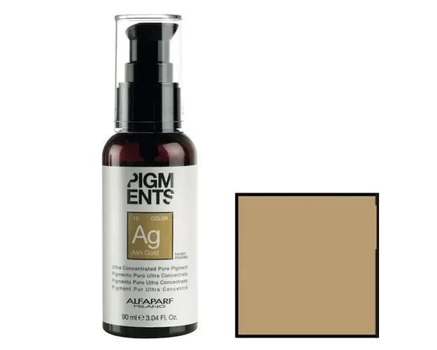 Pigment Concentrat Cenusiu Auriu - Alfaparf Milano Ultra Concentrated Pure Pigment ASH GOLD 90 ml