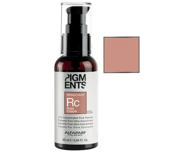 Pigment Concentrat Roz Aramiu Metalic - Alfaparf Milano Ultra Concentrated Pure Pigment Metallic Color ROSE COPPER 90 ml