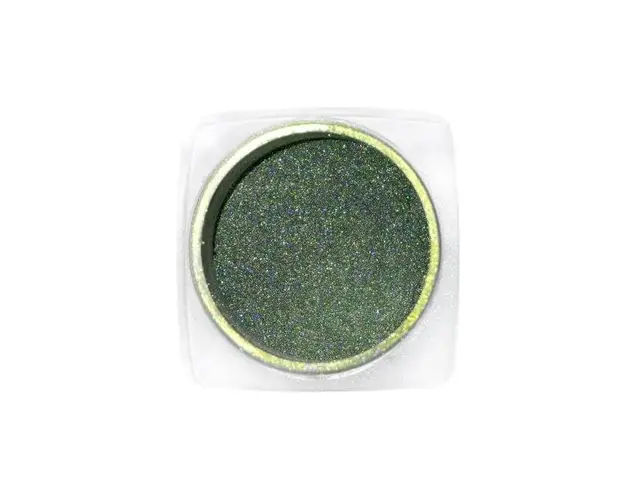 Pigment pentru unghii, Global Fashion, 5 gr, Verde 01