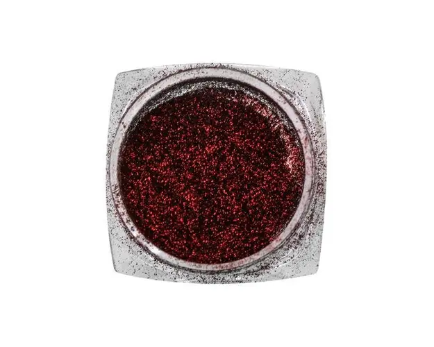 Pigment pentru unghii, Global Fashion, Mirror Red B08, 5 gr, Rosu