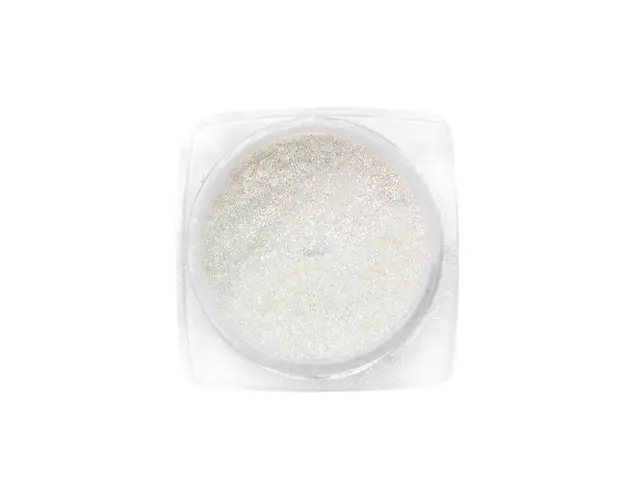 Pigment pentru unghii, Global Fashion, Unicorn Powder GT04, 5 gr, Alb