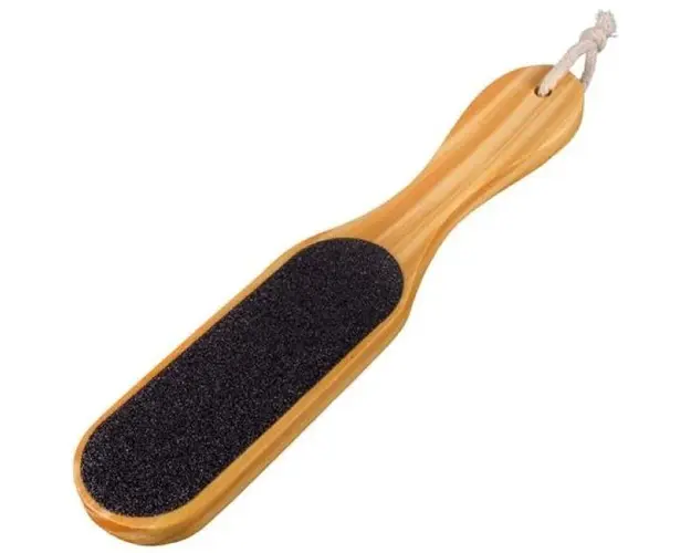 Pila calcaie profesionala, dubla, cu maner din lemn