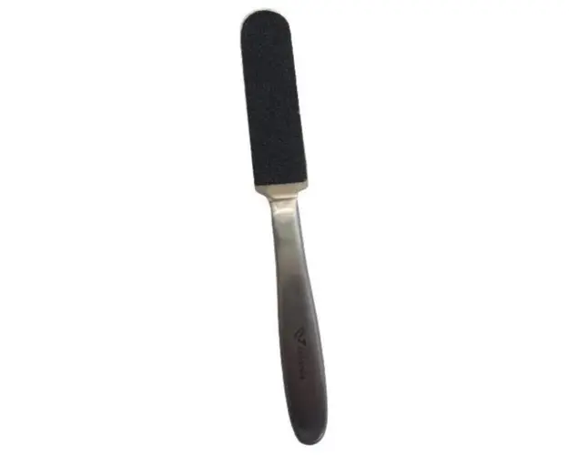 Pila lata si dreapta pentru calcaie, din inox 20 cm x 2 cm