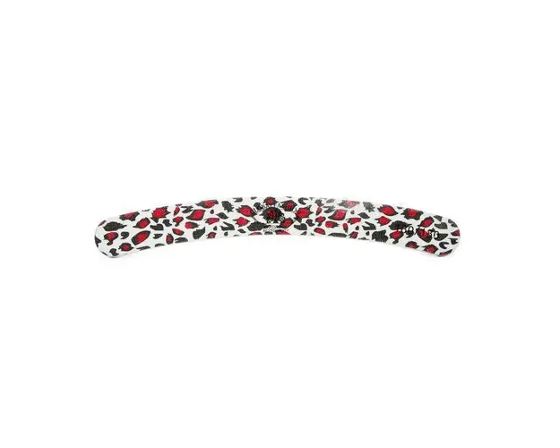 Pila pentru unghii Global Fashion, banana, leopard, granulatie 180/180