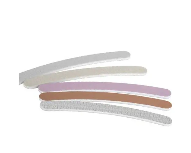 Pila Unghii - Beautyfor Nail File Garnet Emery Curved Board with Korean paper, duritate 150/220