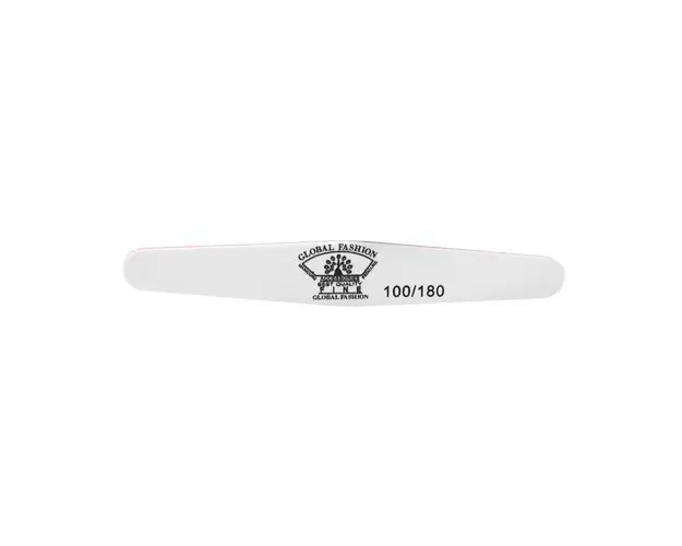 Pila unghii G11 romb 100/180 - Alb