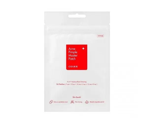 Plasturi Acne Pimple Master Patch Cosrx, 1 folie / 3 tipuri / 24 buc