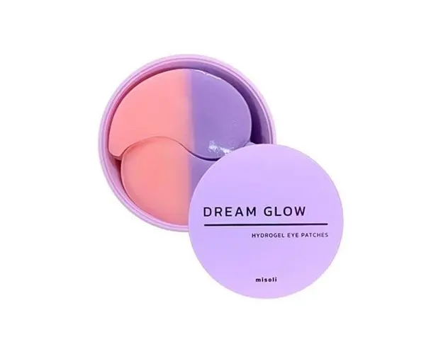Plasturi Anti-Rid pentru Zona Ochilor Misoli Dream Glow Hydrogel Eye Patches, 84 g